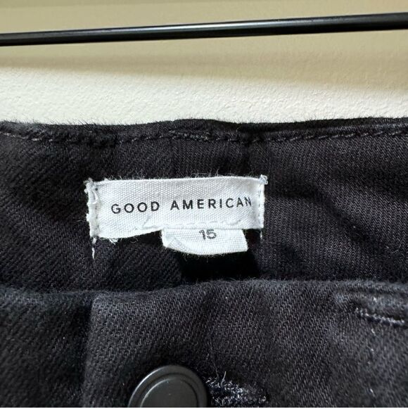 Good American Good Legs Straight Never Fade Jeans Plus Size sz 15 - Picture 6 of 7